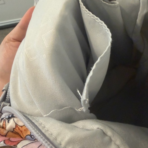 Vera Bradley Pink and Blue Floral crossbody Bag - Picture 7 of 10